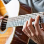 how to play F chord on guitar